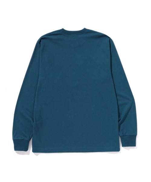 トップス A BATHING APE COLLEGE LS TEE BURGUNDY COLLEGE LS TEE（Tシャツ/カットソー）｜A BATHING APE（ア