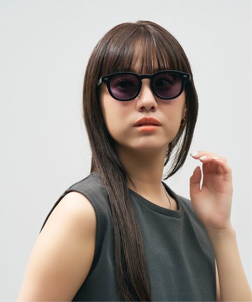 WEB限定】Zoff｜AOI IHARA ウェリントン型 調光 サングラス｜紫外線で