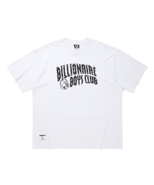 BILLIONAIRE BOYS CLUB(ビリオネア・ボーイズ・クラブ)の「EMBROIDERED LOGO T-SHIRT ARCH LOGO(Tシャツ/カットソー・メンズ・アッシュグレー/ブラック/ホワイト・SMALL/MEDIUM/LARGE/X-LARGE)」の1枚目の写真