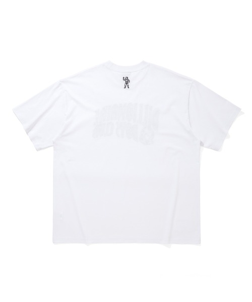 BILLIONAIRE BOYS CLUB(ビリオネア・ボーイズ・クラブ)の「EMBROIDERED LOGO T-SHIRT ARCH LOGO(Tシャツ/カットソー・メンズ・アッシュグレー/ブラック/ホワイト・SMALL/MEDIUM/LARGE/X-LARGE)」の4枚目の写真