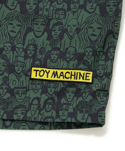 TOY　MACHINE（トイ　マシーン）の「TM FACE IN THE CROWD DRY EASY SHORTS（その他パンツ・メンズ・グリーン・M/L）」の4枚目の写真