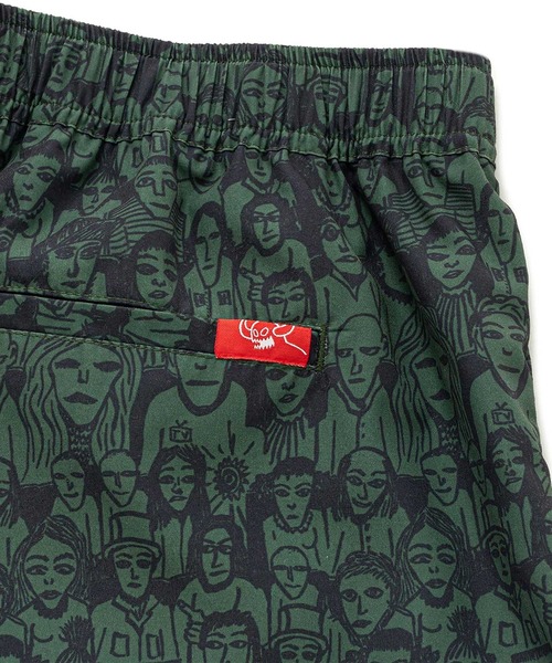 TOY　MACHINE（トイ　マシーン）の「TM FACE IN THE CROWD DRY EASY SHORTS（その他パンツ・メンズ・グリーン・M/L）」の7枚目の写真