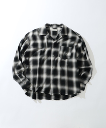 JOURNAL STANDARD relume（ジャーナルスタンダード　レリューム）の「レーヨン アンカット フリンジ チェックシャツ（シャツ/ブラウス・メンズ）」
