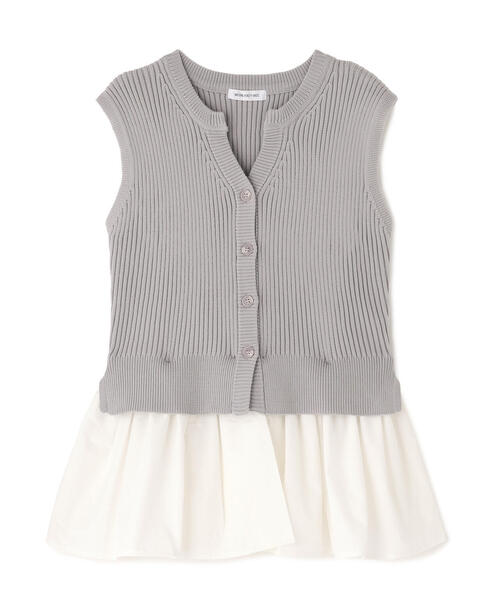 セール】◇ 2wayドッキングペプラムベスト（ベスト）｜NATURAL BEAUTY