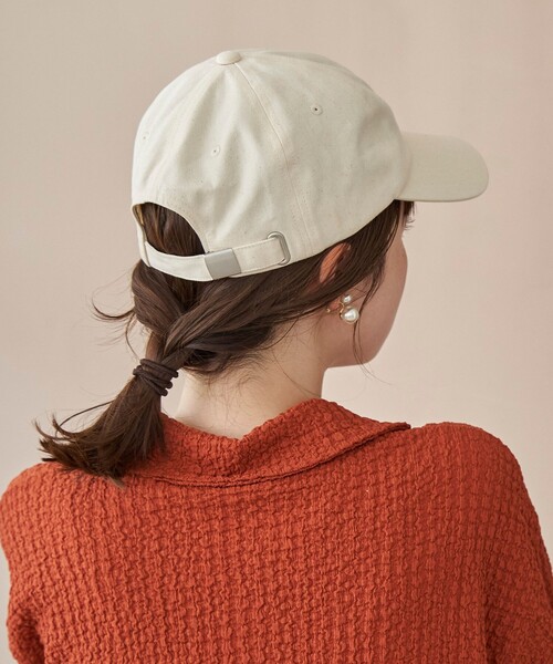 coen（コーエン）の「Mellow Weekend ツイルキャップ【YouTube紹介アイテム】（キャップ・レディース・ダークブラウン/ベージュ/ライトピンク/ナチュラル・FREE）」の14枚目の写真