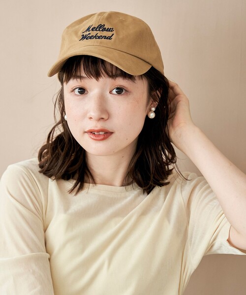 coen（コーエン）の「Mellow Weekend ツイルキャップ【YouTube紹介アイテム】（キャップ・レディース・ダークブラウン/ベージュ/ライトピンク/ナチュラル・FREE）」の13枚目の写真