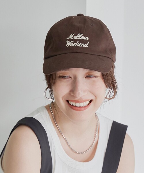 coen（コーエン）の「Mellow Weekend ツイルキャップ【YouTube紹介アイテム】（キャップ・レディース・ダークブラウン/ベージュ/ライトピンク/ナチュラル・FREE）」の12枚目の写真