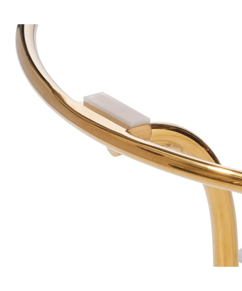 レガート コーヒーテーブル S ゴールド×マーブル （W750）（家具