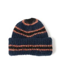 BEAMS(ビームス)のシャギー ボーダー ワッチキャップ(ニットキャップ/ビーニー)