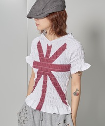 FTW(�G�t�e�B�_�u�����[)��SHIRRING UK TOP(T�V���c/�J�b�g�\�[)