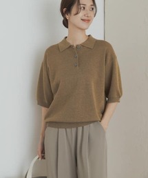 URBAN RESEARCH DOORS | ニットポロシャツ(ポロシャツ)
