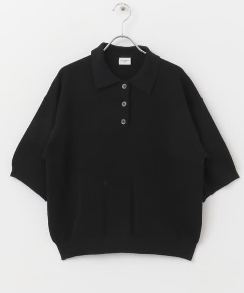 BoTT 22ss ニットポロシャツ BoTT 22ss ニットポロシャツ スキッパーポロニット（ポロシャツ