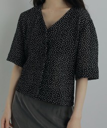 anuke | Vneck Dot Blouse(シャツ/ブラウス)