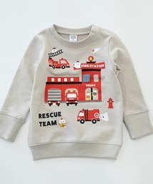 CHEEK ROOM（チークルーム）の「CHEEK ROOM/チークルーム おばけの消防車　トレーナー（スウェット）」