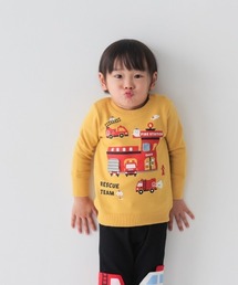 CHEEK ROOM（チークルーム）の「CHEEK ROOM/チークルーム おばけの消防車　トレーナー（スウェット）」