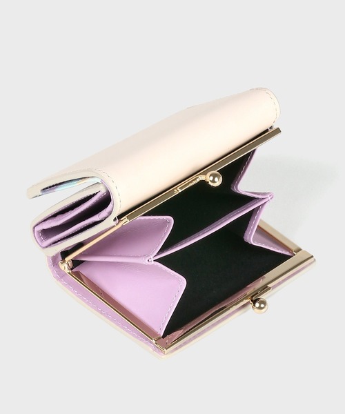 スプレースワールトリム がま口財布 / 555410 W734（財布）｜Paul