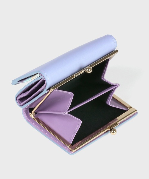 ポールスミス　スプレースワールトリム がま口 ミニ財布　 未使用 スプレースワールトリム がま口財布 / 555410 W734（財布