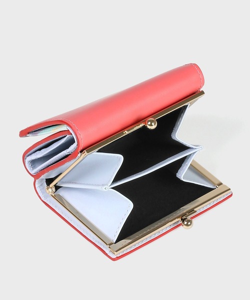 スプレースワールトリム がま口財布 / 555410 W734（財布）｜Paul