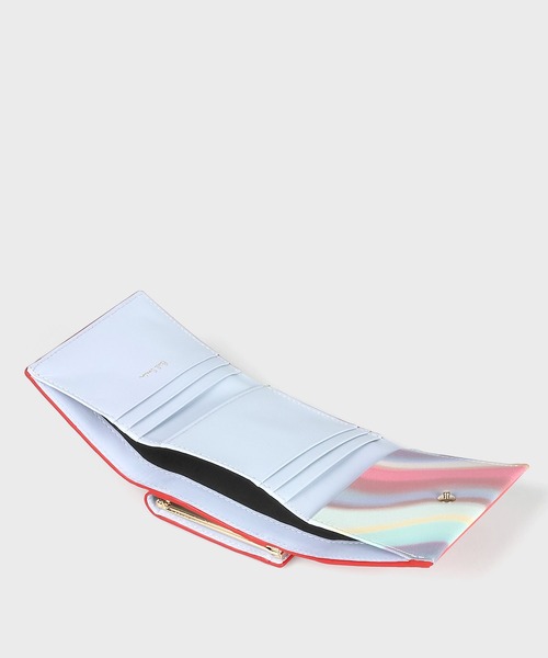 ポールスミス　スプレースワールトリム がま口 ミニ財布　 未使用 スプレースワールトリム がま口財布 / 555410 W734（財布