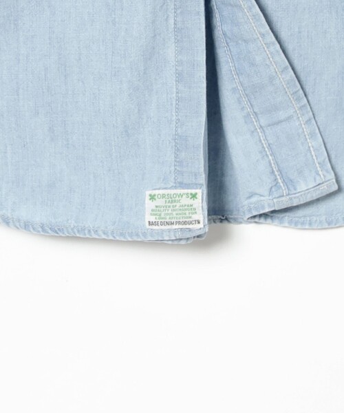 orSlow（オアスロウ）の「orSlow / CHAMBRAY WORK SHIRT FLAP POCKET（シャツ/ブラウス・レディース・サックスブルー・2）」の5枚目の写真