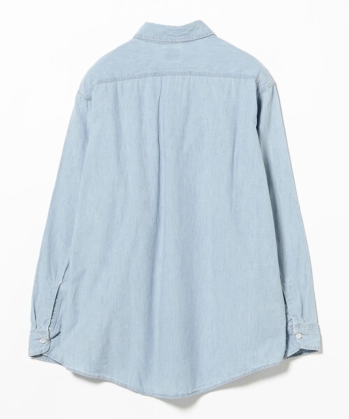 orSlow（オアスロウ）の「orSlow / CHAMBRAY WORK SHIRT FLAP POCKET（シャツ/ブラウス・レディース・サックスブルー・2）」の6枚目の写真