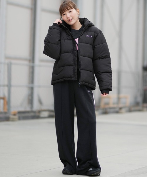 RVCA（ルーカ）の「RVCA/ルーカ BALANCE PUFFER HD JACKET ジャケット BF044-754（その他アウター・レディース・ホワイト/オレンジ/スカイブルー/ブラック・L/M）」の12枚目の写真