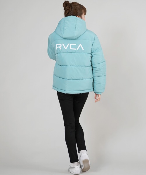 RVCA（ルーカ）の「RVCA/ルーカ BALANCE PUFFER HD JACKET ジャケット BF044-754（その他アウター・レディース・ホワイト/オレンジ/スカイブルー/ブラック・L/M）」の18枚目の写真