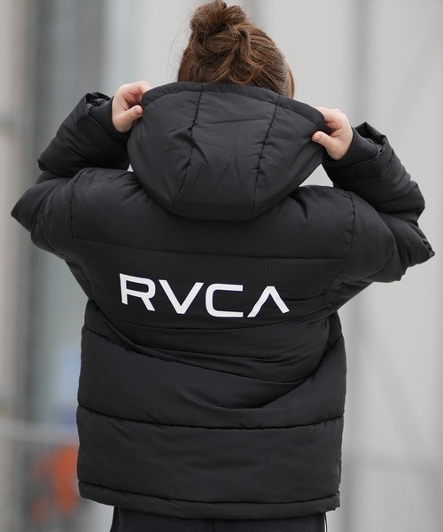 RVCA（ルーカ）の「RVCA/ルーカ BALANCE PUFFER HD JACKET ジャケット BF044-754（その他アウター・レディース・ホワイト/オレンジ/スカイブルー/ブラック・L/M）」の11枚目の写真