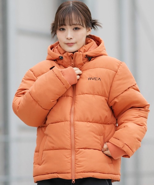 RVCA（ルーカ）の「RVCA/ルーカ BALANCE PUFFER HD JACKET ジャケット BF044-754（その他アウター・レディース・ホワイト/オレンジ/スカイブルー/ブラック・L/M）」の20枚目の写真