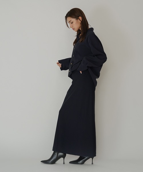 KINO THE KEI(キノザケイ)の「リヨセル シャツ ジャケット KINO THE KEI(シャツ/ブラウス・レディース・ネイビー/バーガンディー/モカ・フリー)」の10枚目の写真