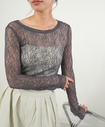 ストレッチクルーネックPO