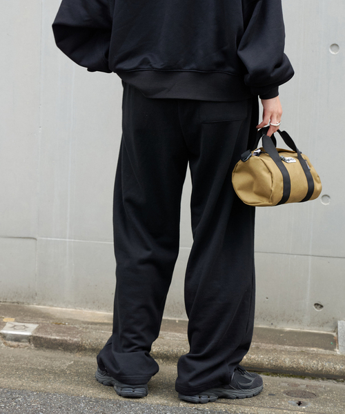 OUTDOOR PRODUCTS（アウトドアプロダクツ）の「シグネチャースウエットパンツ（スウェットパンツ・レディース・ブラック/グレー・FREE）」の5枚目の写真