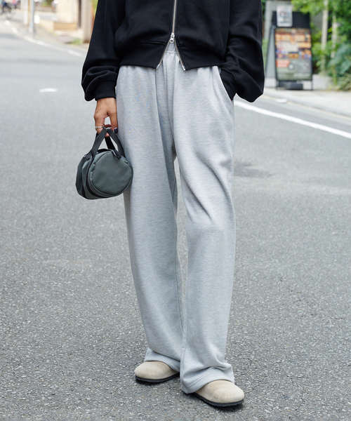 OUTDOOR PRODUCTS（アウトドアプロダクツ）の「シグネチャースウエットパンツ（スウェットパンツ・レディース・ブラック/グレー・FREE）」の13枚目の写真