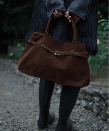 Carmelo | Suede belt tote bag / ベルト スエード トートバッグ(トートバッグ)