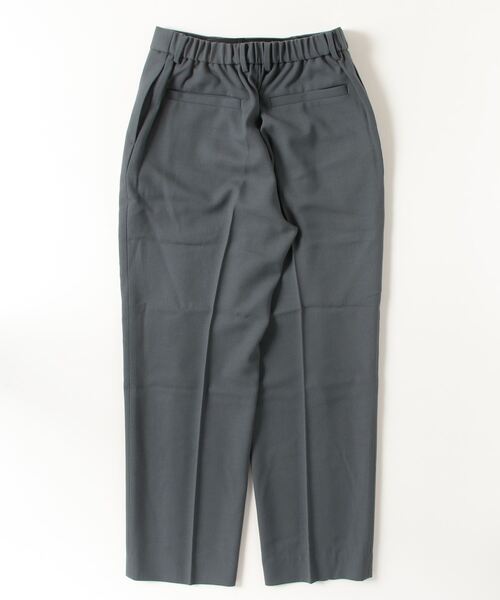 新品タグ付き【MARKAWARE】マーカウェアウール混グレースラックス　サイズ1 markaware スラックス 「MARKAWARE/marka」別注 TWO TUCK