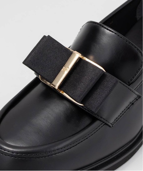 RANDA（ランダ）の「リボンパーツヒールアップローファー（ローファー・レディース・アイボリー/グレイッシュベージュ/ブラック・M/L/S/LL）」の17枚目の写真