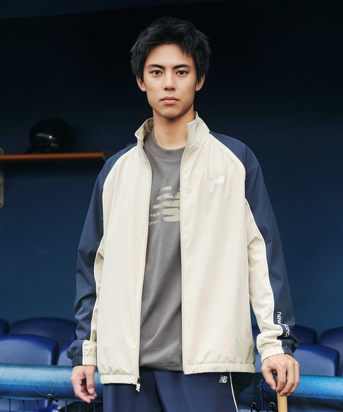 ウーブントラックジャケット 裏トリコット起毛（ジャージ）｜New