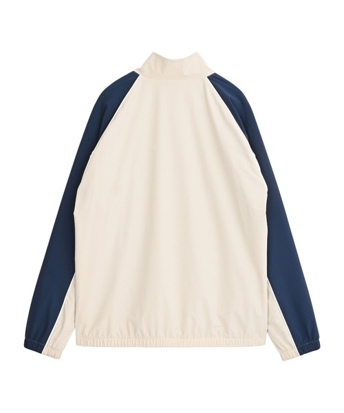 NEW BALANCE(ニューバランス)の「ウーブントラックジャケット 裏トリコット起毛(ジャージ・メンズ・グレイッシュベージュ/ネイビー/ブラック・MEDIUM/LARGE/SMALL/X-LARGE/XX-LARGE)」の11枚目の写真