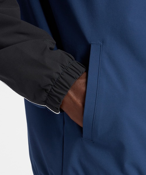 NEW BALANCE(ニューバランス)の「ウーブントラックジャケット 裏トリコット起毛(ジャージ・メンズ・グレイッシュベージュ/ネイビー/ブラック・MEDIUM/LARGE/SMALL/X-LARGE/XX-LARGE)」の18枚目の写真