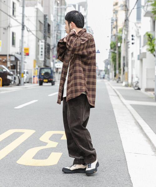 EKAL（エカル）の「レイクウッドチェックシャツ（シャツ/ブラウス・メンズ・ブラック/ブラウン・LARGE/MEDIUM）」の15枚目の写真
