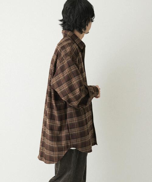 EKAL（エカル）の「レイクウッドチェックシャツ（シャツ/ブラウス・メンズ・ブラック/ブラウン・LARGE/MEDIUM）」の19枚目の写真