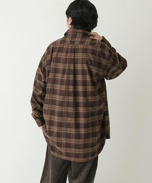 EKAL（エカル）の「レイクウッドチェックシャツ（シャツ/ブラウス・メンズ・ブラック/ブラウン・LARGE/MEDIUM）」の20枚目の写真