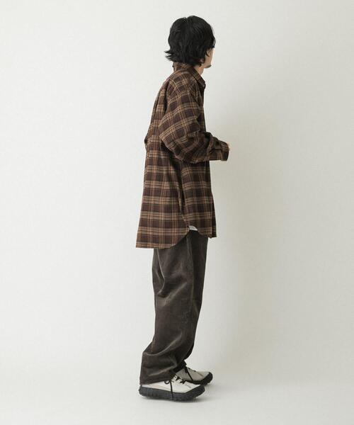EKAL（エカル）の「レイクウッドチェックシャツ（シャツ/ブラウス・メンズ・ブラック/ブラウン・LARGE/MEDIUM）」の22枚目の写真