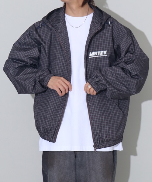 チェックフードブルゾン（ブルゾン）｜Art re A select