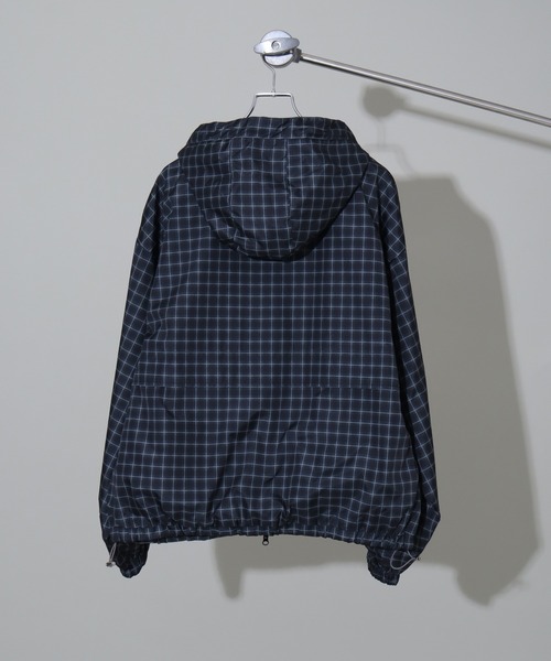 セール】チェックフードブルゾン（ブルゾン）｜Art re A select