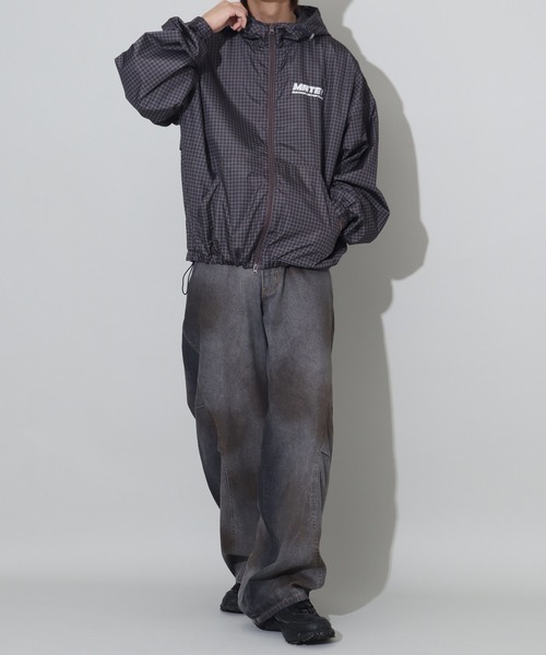 Art re A select（アトリエセレクト）の「チェックフードブルゾン（ブルゾン・メンズ・ブラック/ネイビー/レッド/ブラウン・M/L）」の20枚目の写真