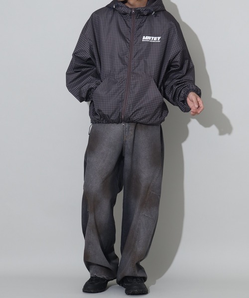 チェックフードブルゾン（ブルゾン）｜Art re A select（アトリエ