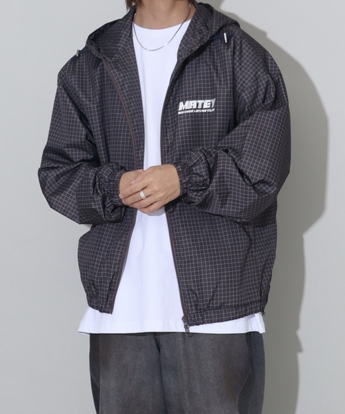 ANAYI トリアセサテン フードブルゾン ANAYI トリアセサテン フードブルゾン 38 ネイビー 【公式通販】