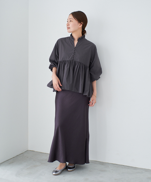 追加14》ダブルサテンスカート（スカート）｜IENA（イエナ）の