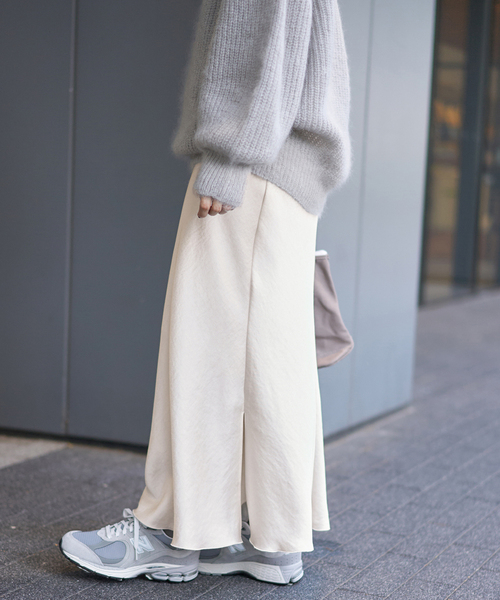 追加14》ダブルサテンスカート（スカート）｜IENA（イエナ）の